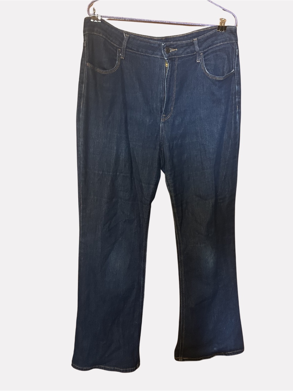 Old Navy High Rise Wow Flare Jeans Size 12 Medium Wash Denim